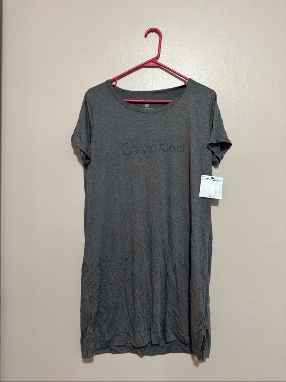 Calvin Klein Charcoal night gown